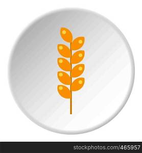 Tight spike icon in flat circle isolated on white vector illustration for web. Tight spike icon circle