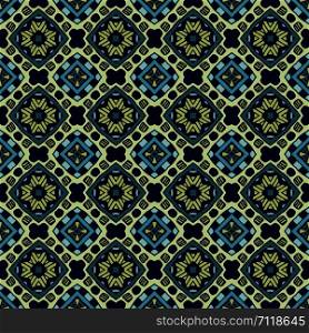 Tiled ethnic pattern for fabric. Abstract geometric mosaic vintage seamless pattern ornamental.. Cute abstract background seamless pattern zen tiles