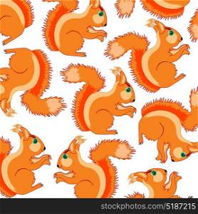 Timber animal squirrel. Timber animal squirrel on white background is insulated