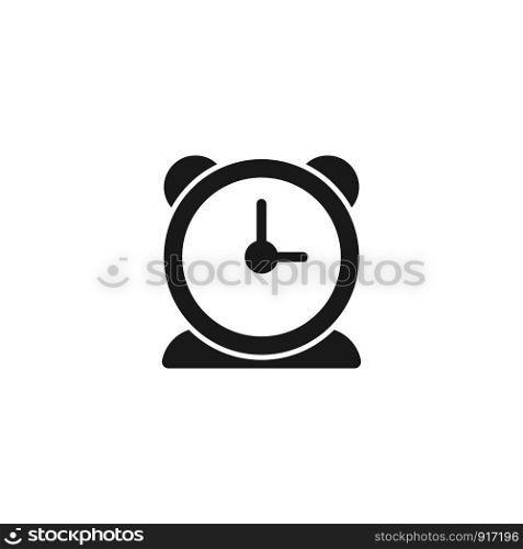 time clock logo design template