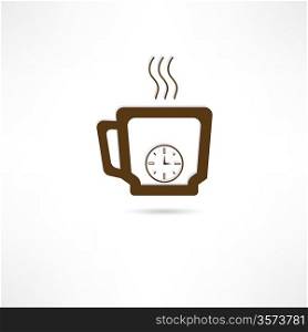Time for coffee icon
