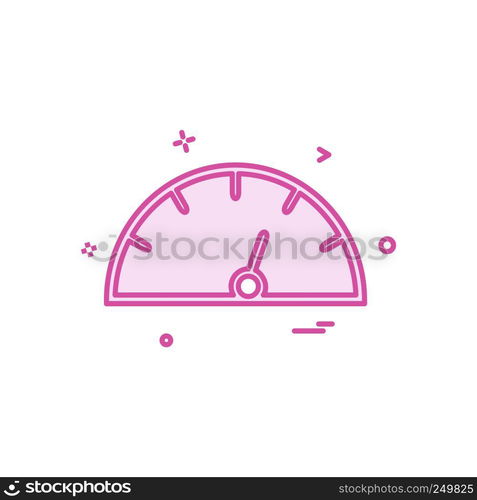 Time icon design vector