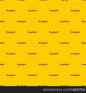 Timeline infographic pattern seamless vector repeat geometric yellow for any design. Timeline infographic pattern vector