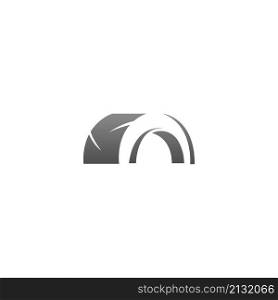 Tire icon logo design illustration template vector