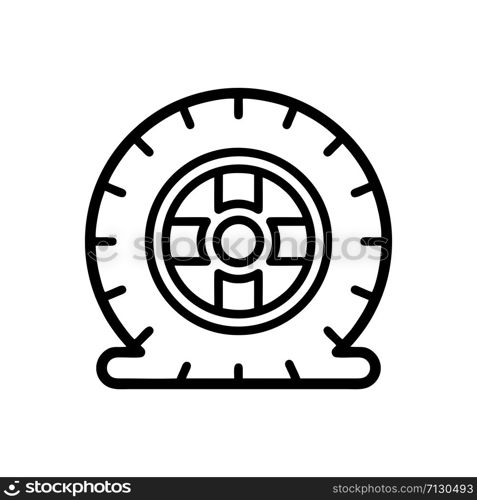 Tire icon vector templates