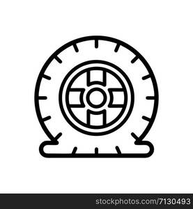 Tire icon vector templates