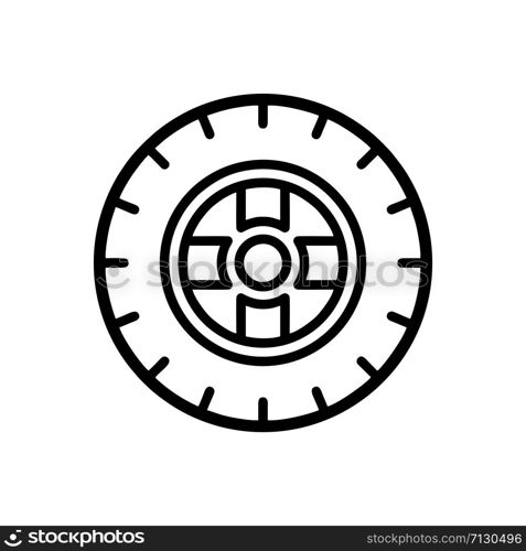 Tire icon vector templates