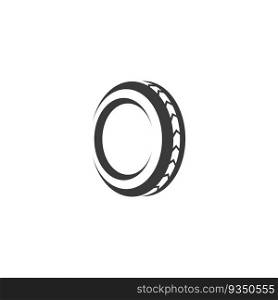 Tire Logo and symbol Template Stock Vector Image