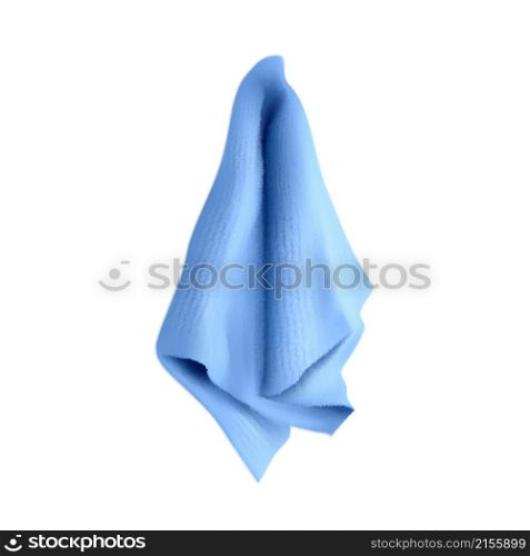 tissue cleaning wipe. hygiene towel. soft napkin. microfiber 3d realistic vector illustration. tissue cleaning wipe vector