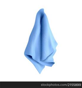 tissue cleaning wipe. hygiene towel. soft napkin. microfiber 3d realistic vector illustration. tissue cleaning wipe vector