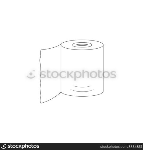 tissue logo stock illustration design