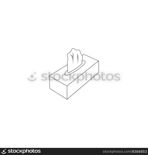 tissue logo stock illustration design