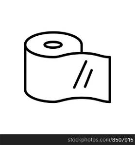 tissue toilet icon vector template