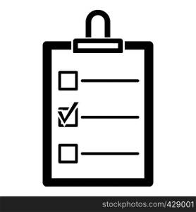 To do list icon. Simple illustration of to do list vector icon for web. To do list icon, simple style