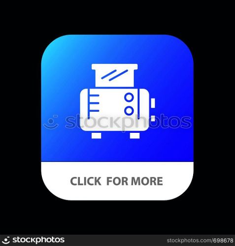 Toast, Toast Machine, Toaster Mobile App Icon Design