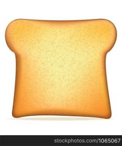 toast vector illustration isolated on white background