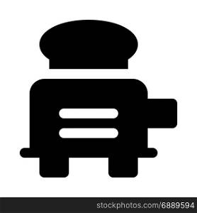 toaster, icon on isolated background