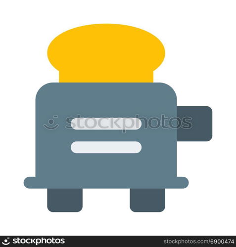 toaster, icon on isolated background