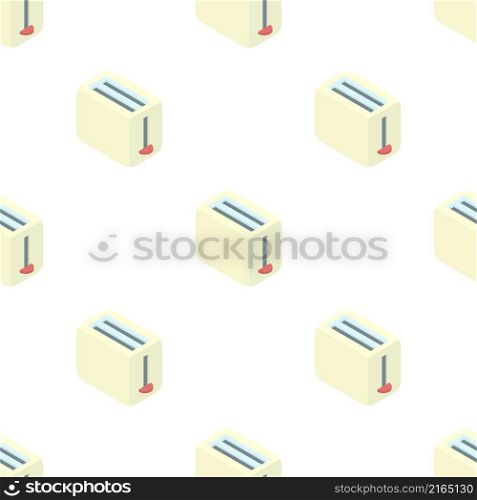 Toaster pattern seamless background texture repeat wallpaper geometric vector. Toaster pattern seamless vector
