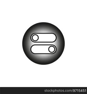 Toggle icon. Vector illustration. EPS 10. Stock image.. Toggle icon. Vector illustration. EPS 10.