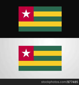 Togo Flag banner design