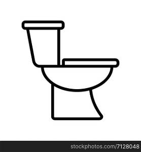 toilet - bathroom icon vector design template