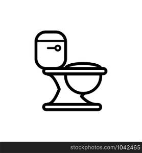 toilet bowl icon trendy