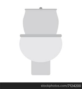 toilet icon on white background. flat style. toilet icon for your web site design, logo, app, UI. toilet seat symbol.