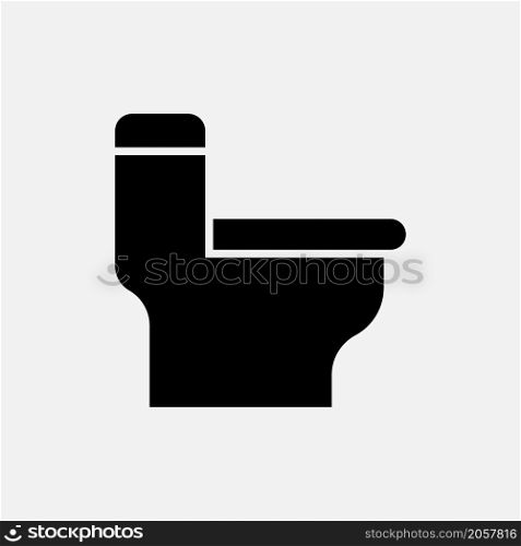 toilet icon vector illustration