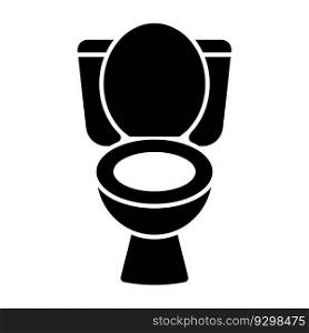 Toilet icon vector on trendy design