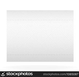 toilet paper vector illustration isolated on white background