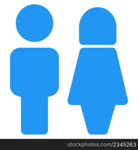 Toilet section for boys and girls are separated