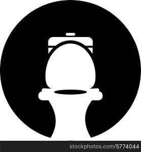 Toilet symbol,vector