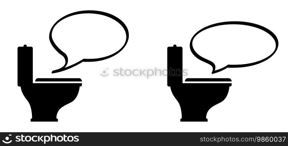 Toilet, wc icon for world toilet day. Please keep toilet clean. Restroom or bathroom toilet equipment. WC pot
