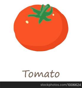 Tomato icon. Isometric of tomato vector icon for web design isolated on white background. Tomato icon, isometric style
