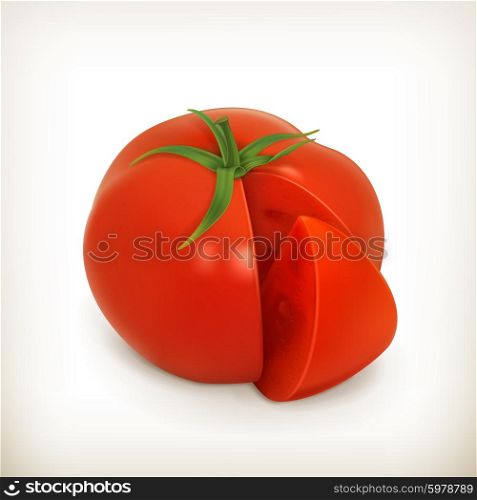 Tomato, vector