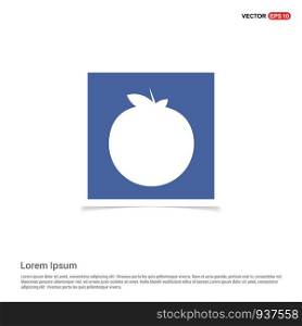 Tomato vegetable icon - Blue photo Frame