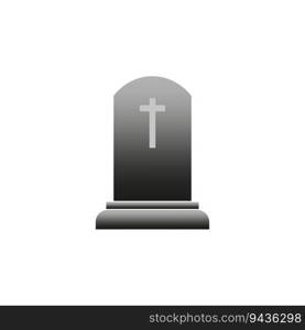 Tombstone burial symbol. Rip grave icon. Vector illustration. EPS 10. stock image.. Tombstone burial symbol. Rip grave icon. Vector illustration. EPS 10.
