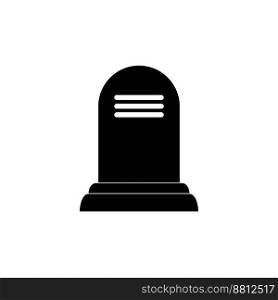 tombstone icon logo vector design
