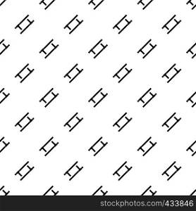Tonfa pattern seamless in simple style vector illustration. Tonfa pattern vector