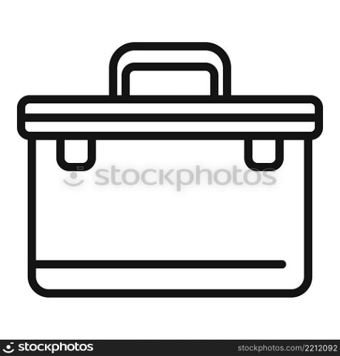 Tool box icon outline vector. Phone mobile. Tablet service. Tool box icon outline vector. Phone mobile