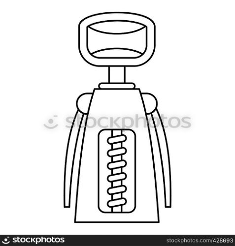 Tool for opening bottles icon. Outline illustration of tool for opening bottles vector icon for web. Tool for opening bottles icon, outline style
