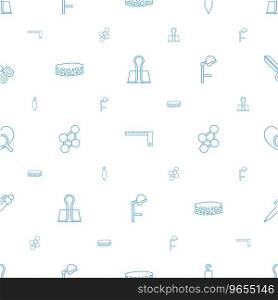 Tool icons pattern seamless white background Vector Image