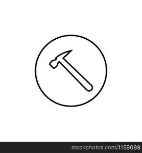 Tools icon design template vector isolated illustration. Tools icon design template vector isolated