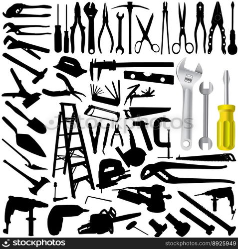 Tools vector image