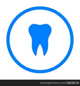Tooth and circle