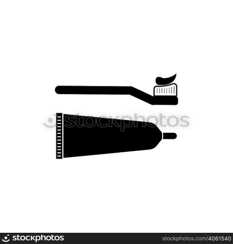 tooth brush logo icon vector design template