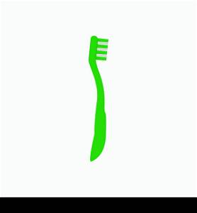 tooth brush logo vektor template