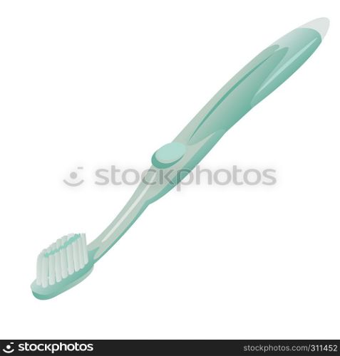 Tooth brush vector illustration on a white background