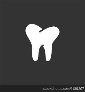 Tooth dental icon graphic design template vector isolated. Tooth dental icon graphic design template vector